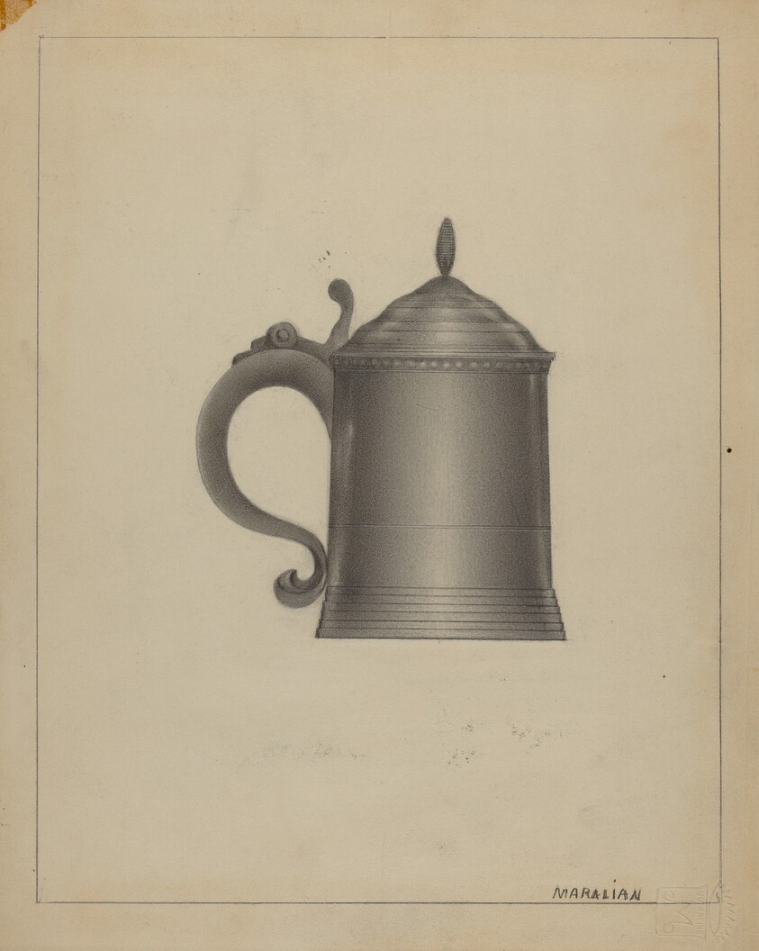 Pewter Tankard