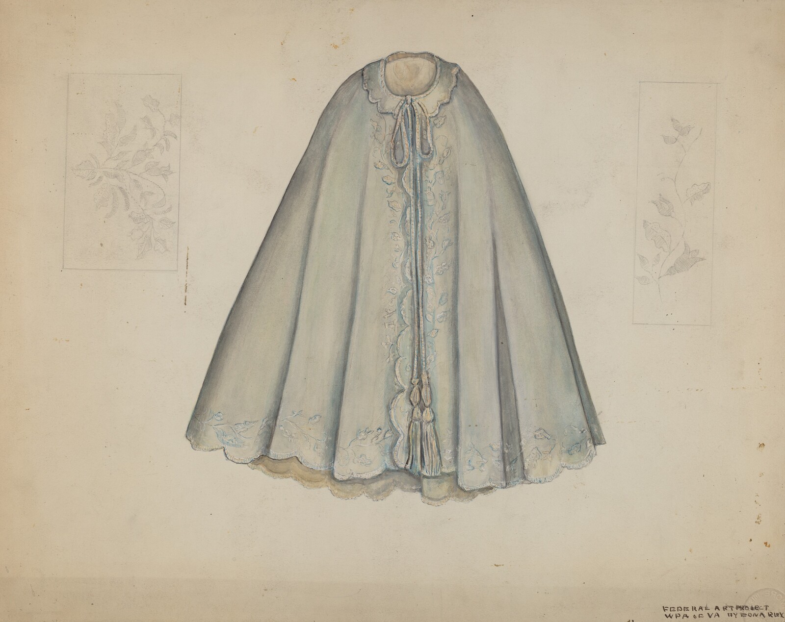 Child's Cape, Edna C. Rex, 1935/1942