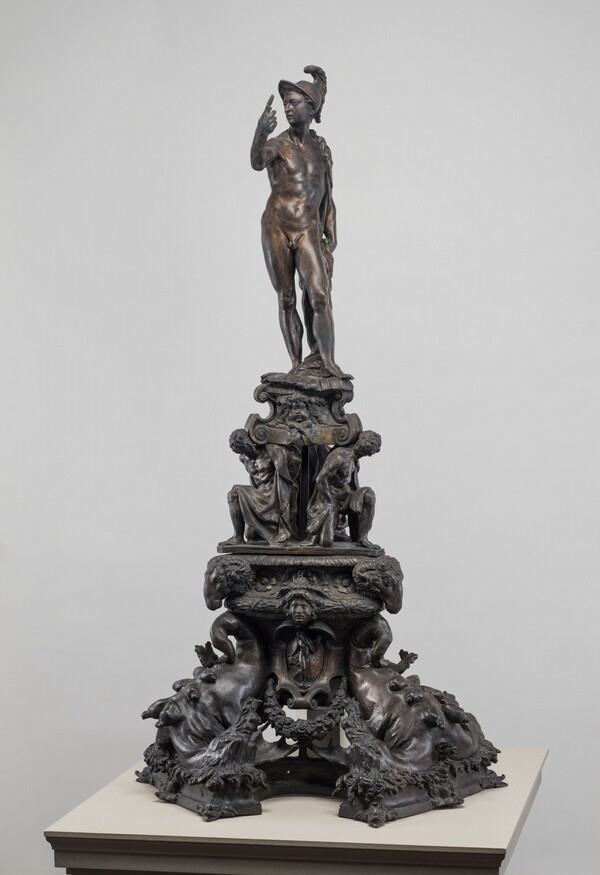 Andiron with Figure of Mars