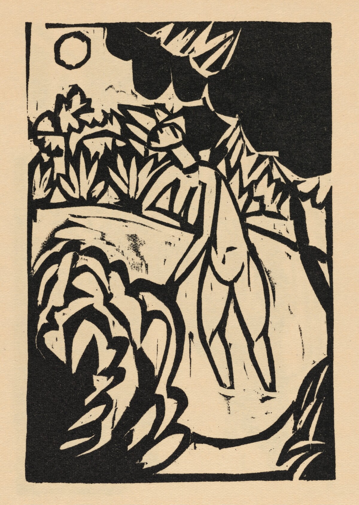 plate 2 in  Alfred Döblin: Das Stiftsfräulein und der Tod (Alfred Döblin: The Canoness and Death)