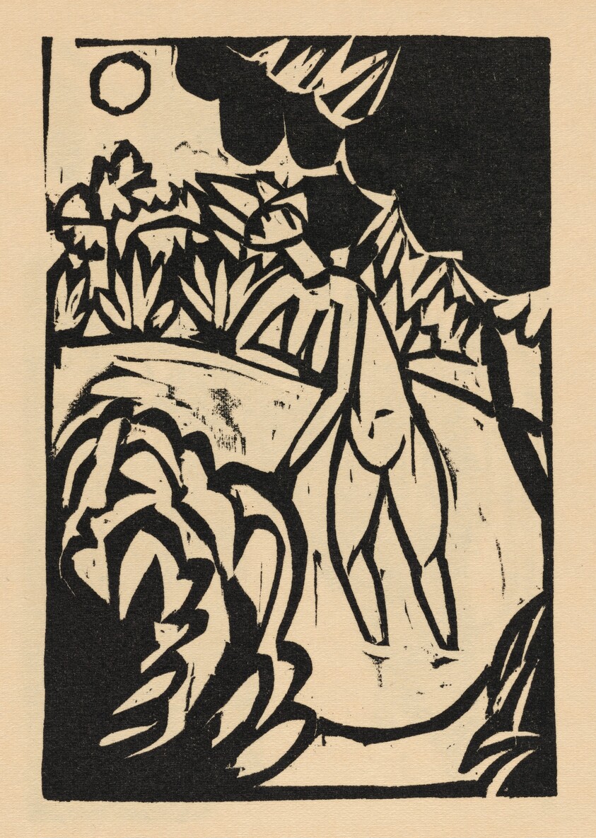 plate 2 in  Alfred Döblin: Das Stiftsfräulein und der Tod (Alfred Döblin: The Canoness and Death)