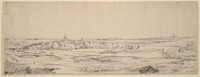 Landscape with a View Toward Haarlem (The Goldweigher's Field), Rembrandt van Rijn, 1651