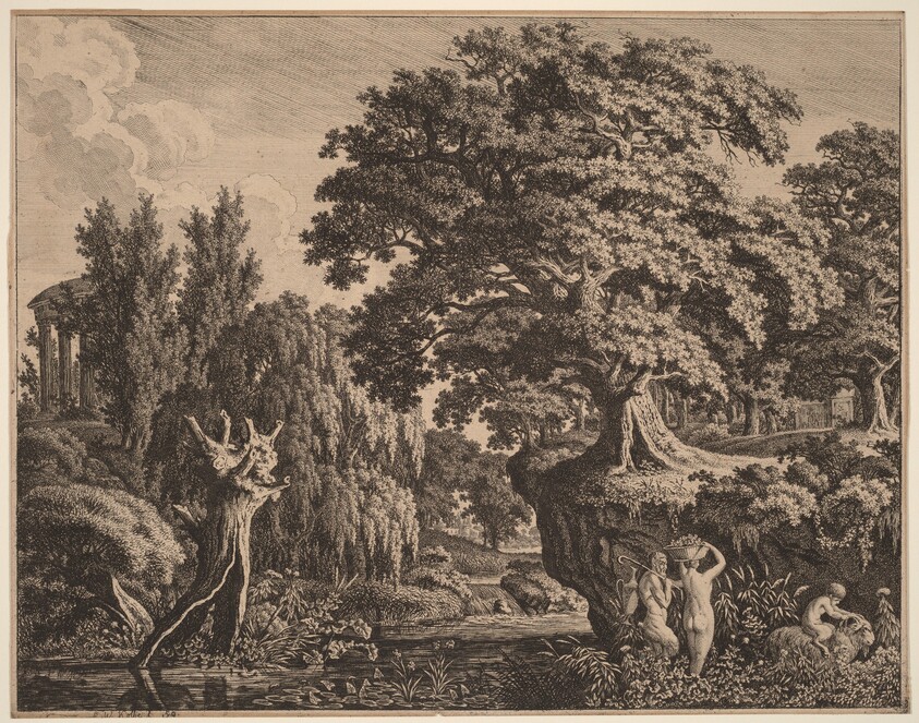 Arcadian Landscape with a Satyr Family
