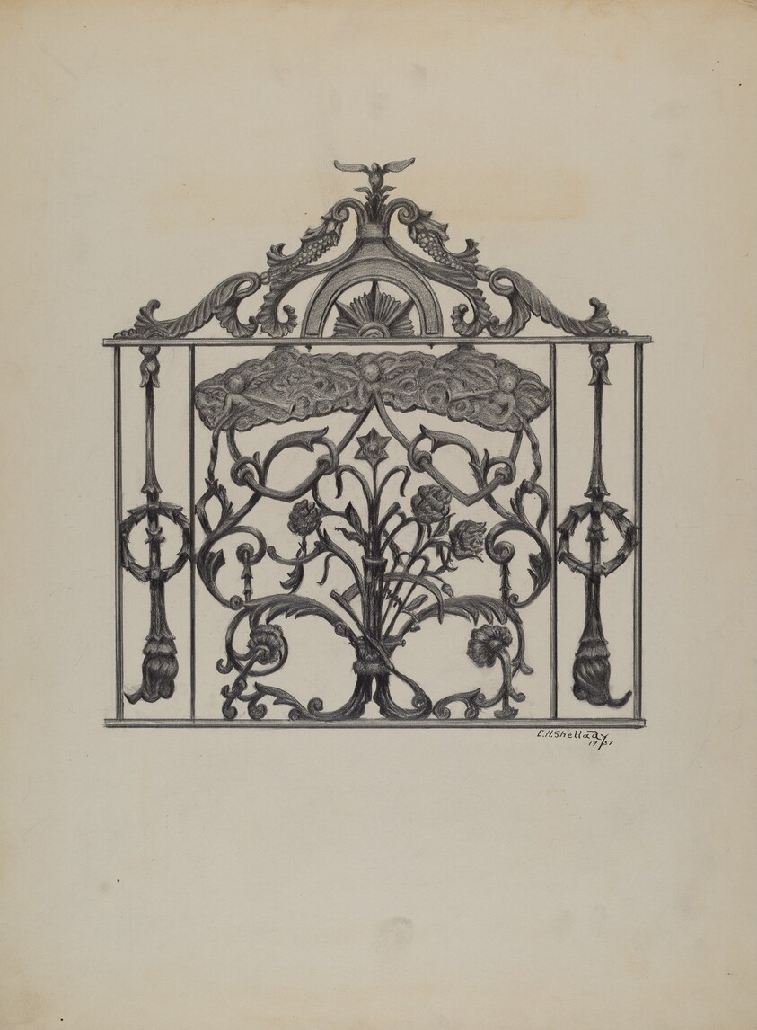 Cast Iron Gate