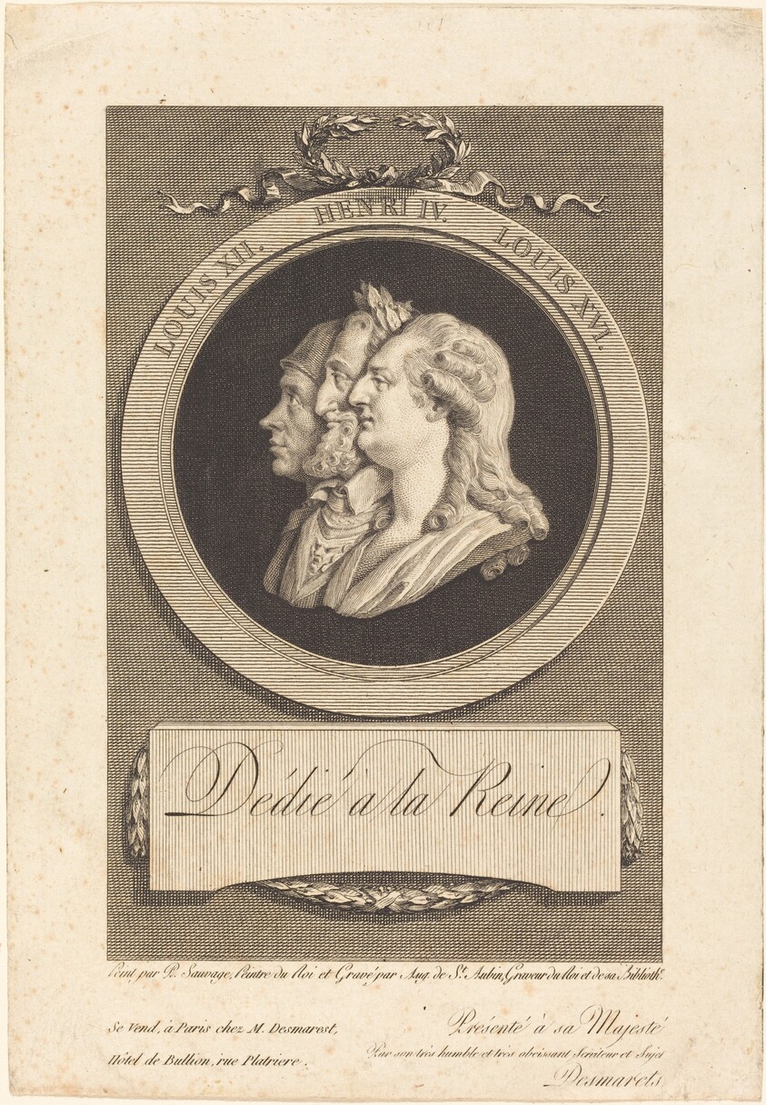 Louis XVI, Henri IV, and Louis XII
