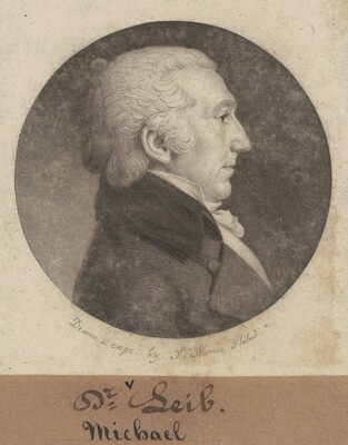 Michael Leib, Charles B. J. Févret de Saint-Mémin, 1802