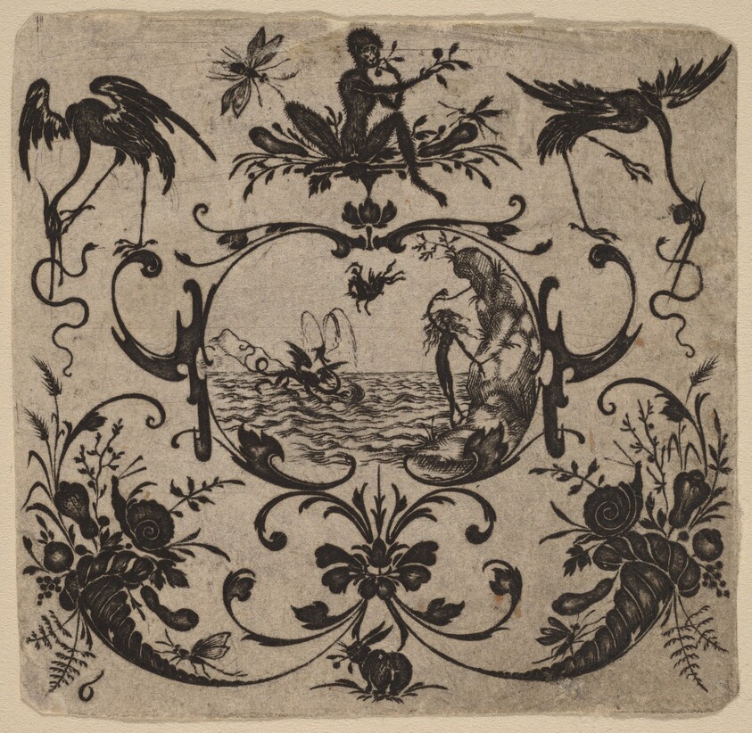 Ornament with Grotesque
