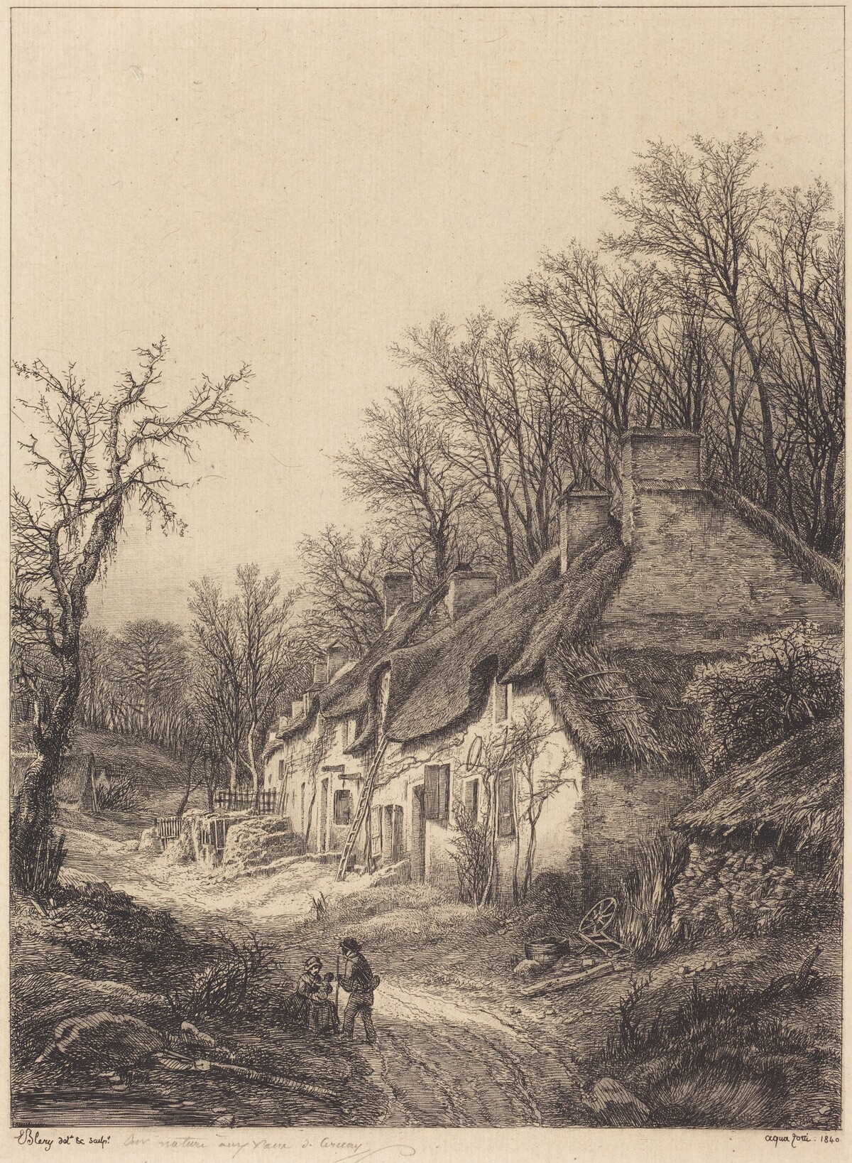 Cottages in Winter