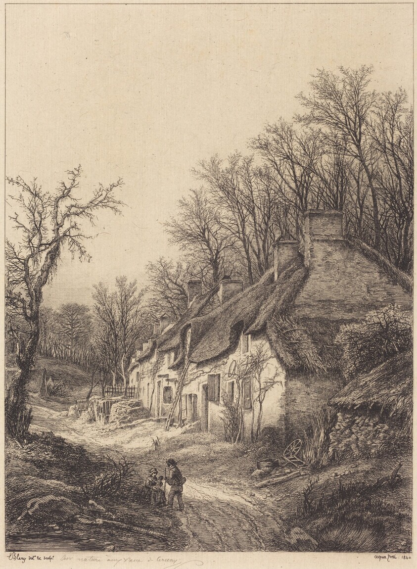 Cottages in Winter
