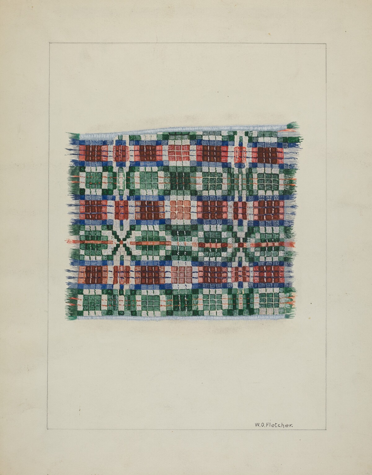 Handwoven Coverlet