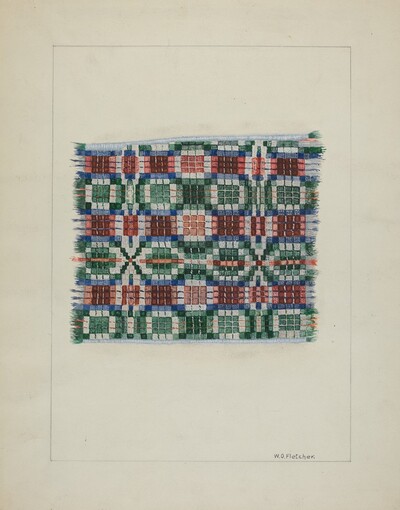 Handwoven Coverlet