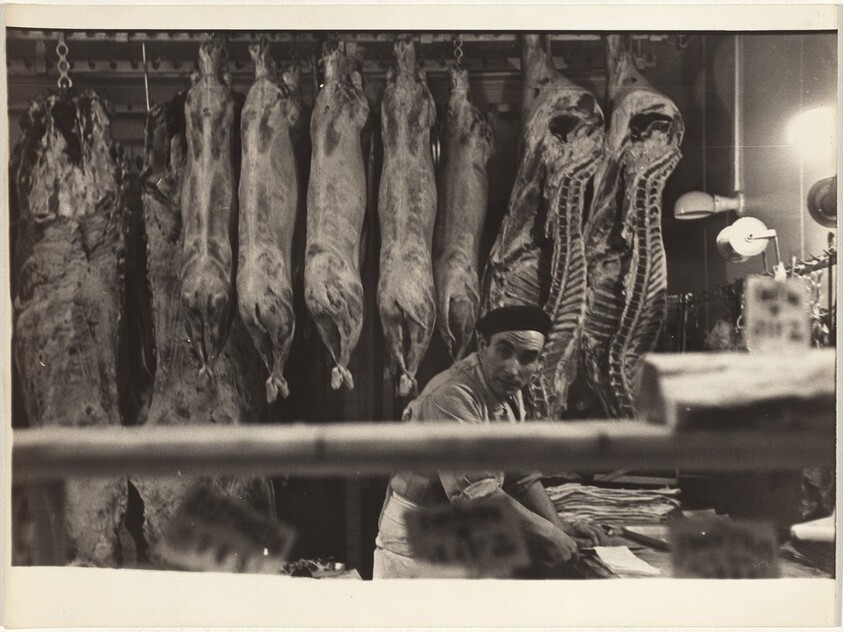 Butcher shop, Paris