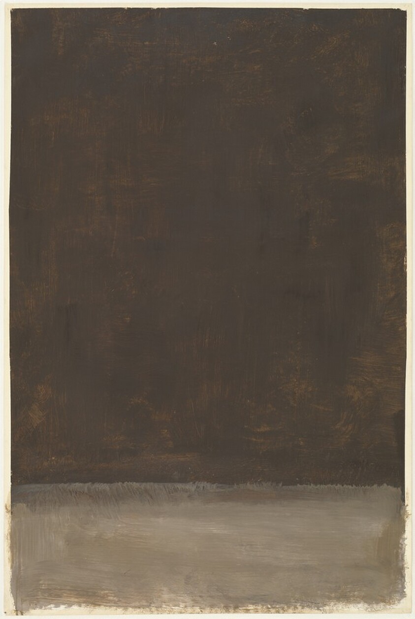 Untitled (brown and gray)