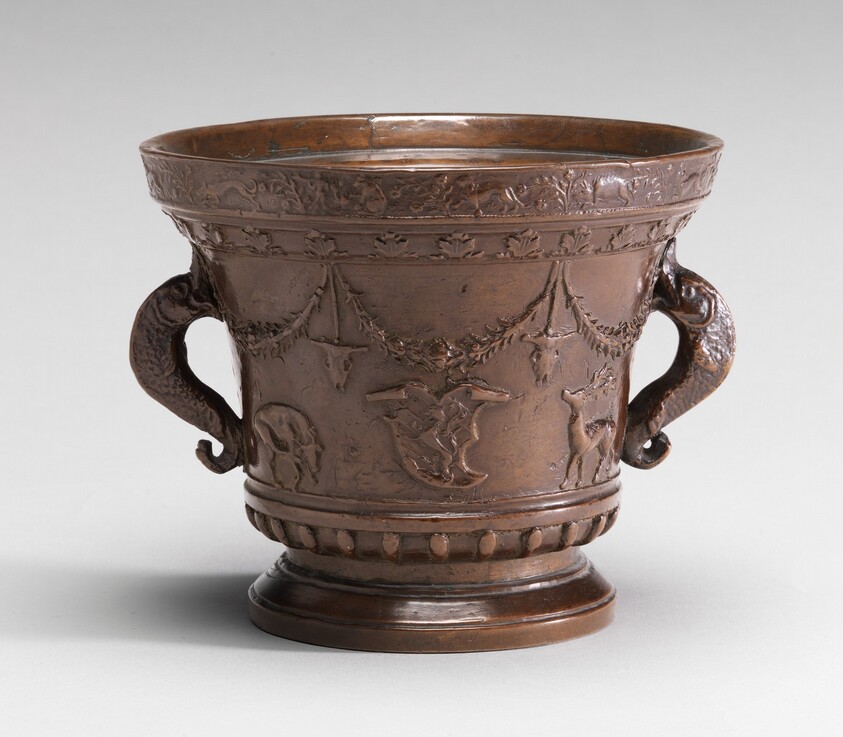 Mortar with Shields of Badoer Arms