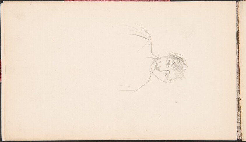 Portrait Study (Flüchtige Bildnisstudie) [p. 16]