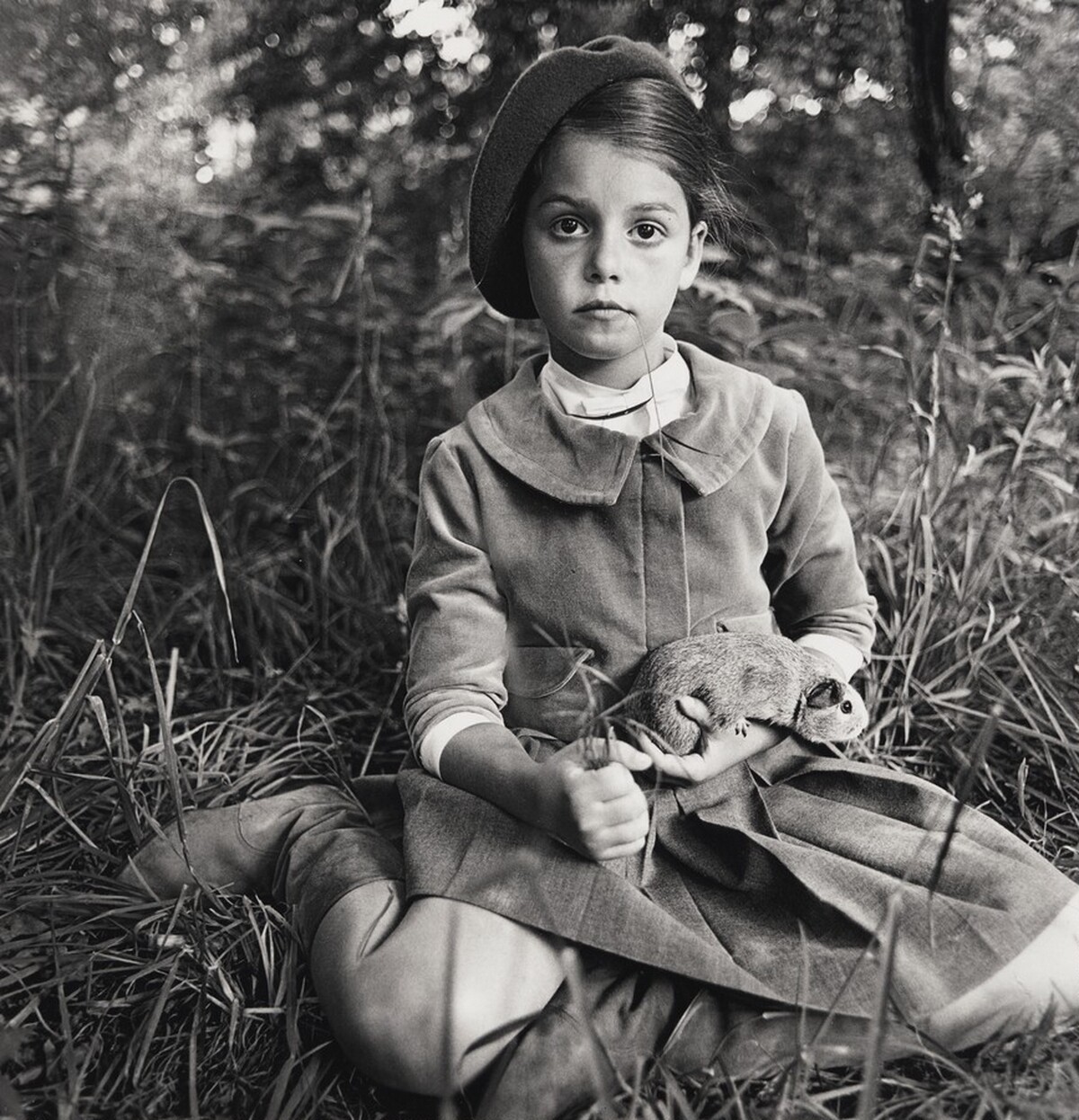 Child in a beret, N.Y.C. 1962
