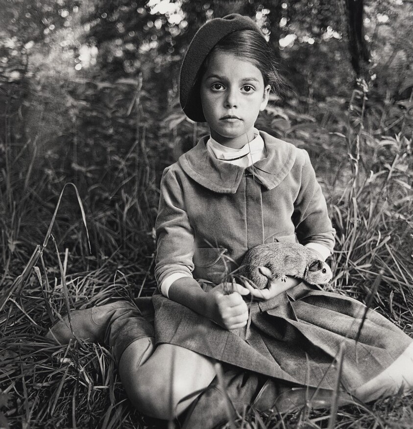Child in a beret, N.Y.C. 1962