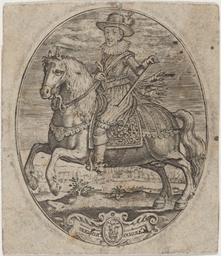 Charles I, King of England, on Horseback