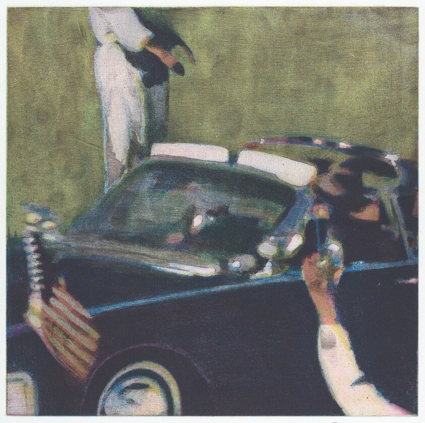 Flag from the set Five Studies from an Endless Film