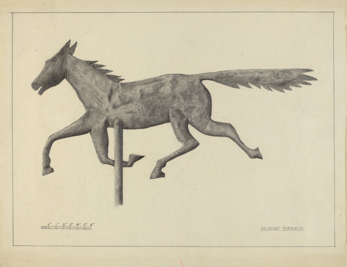 Prairie Horse Weather Vane