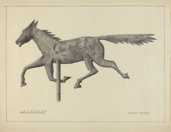 Prairie Horse Weather Vane
