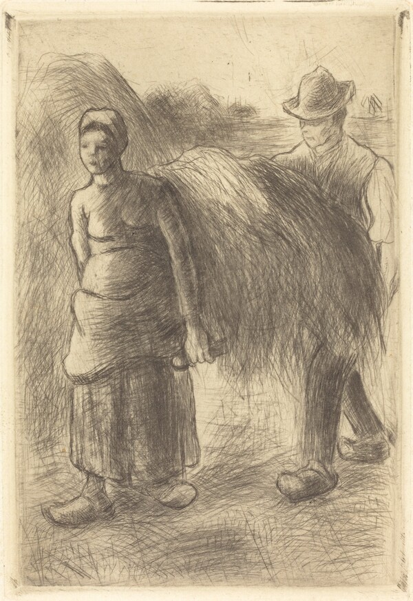 Peasants Carrying Hay (Paysans portant du foin)