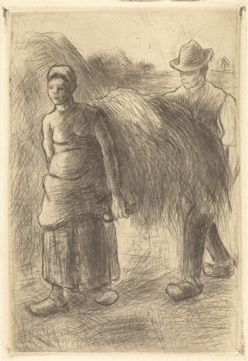 Peasants Carrying Hay (Paysans portant du foin)