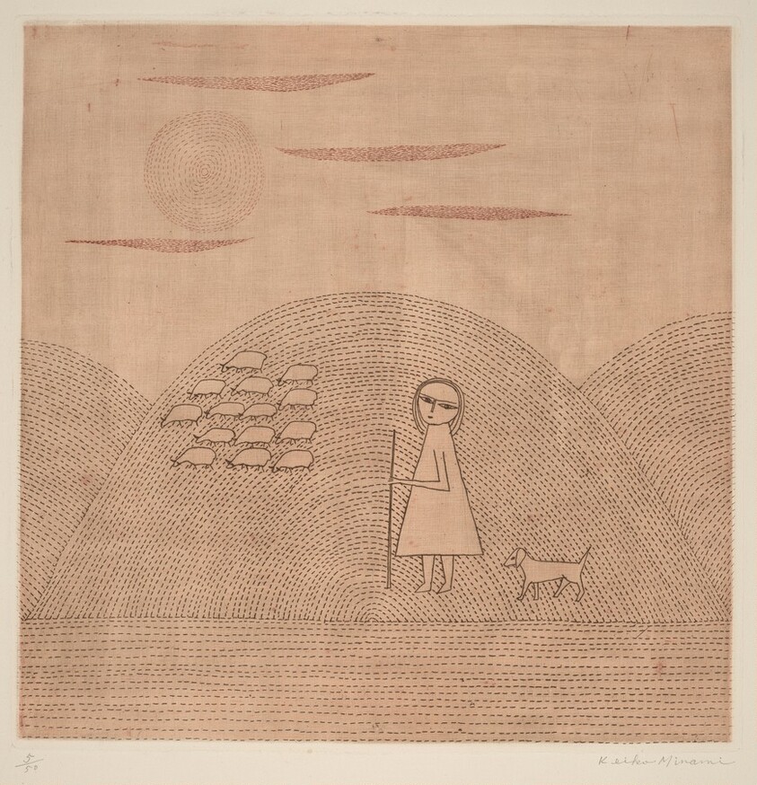 The Litle Shepherdess (La Petite Bergère)