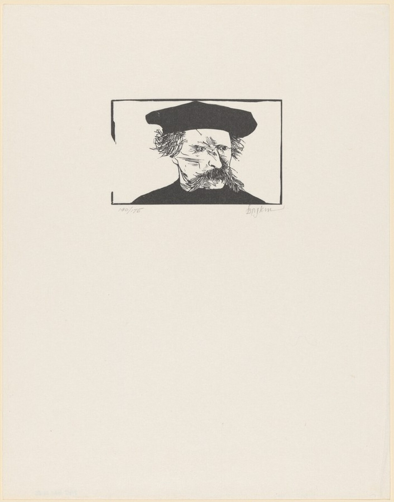 Theodule Ribot, Leonard Baskin, 1969