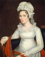 Lady in White, Ammi Phillips, c. 1820