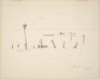 Pilings and Boats, Donald Carlisle Greason, 1957
