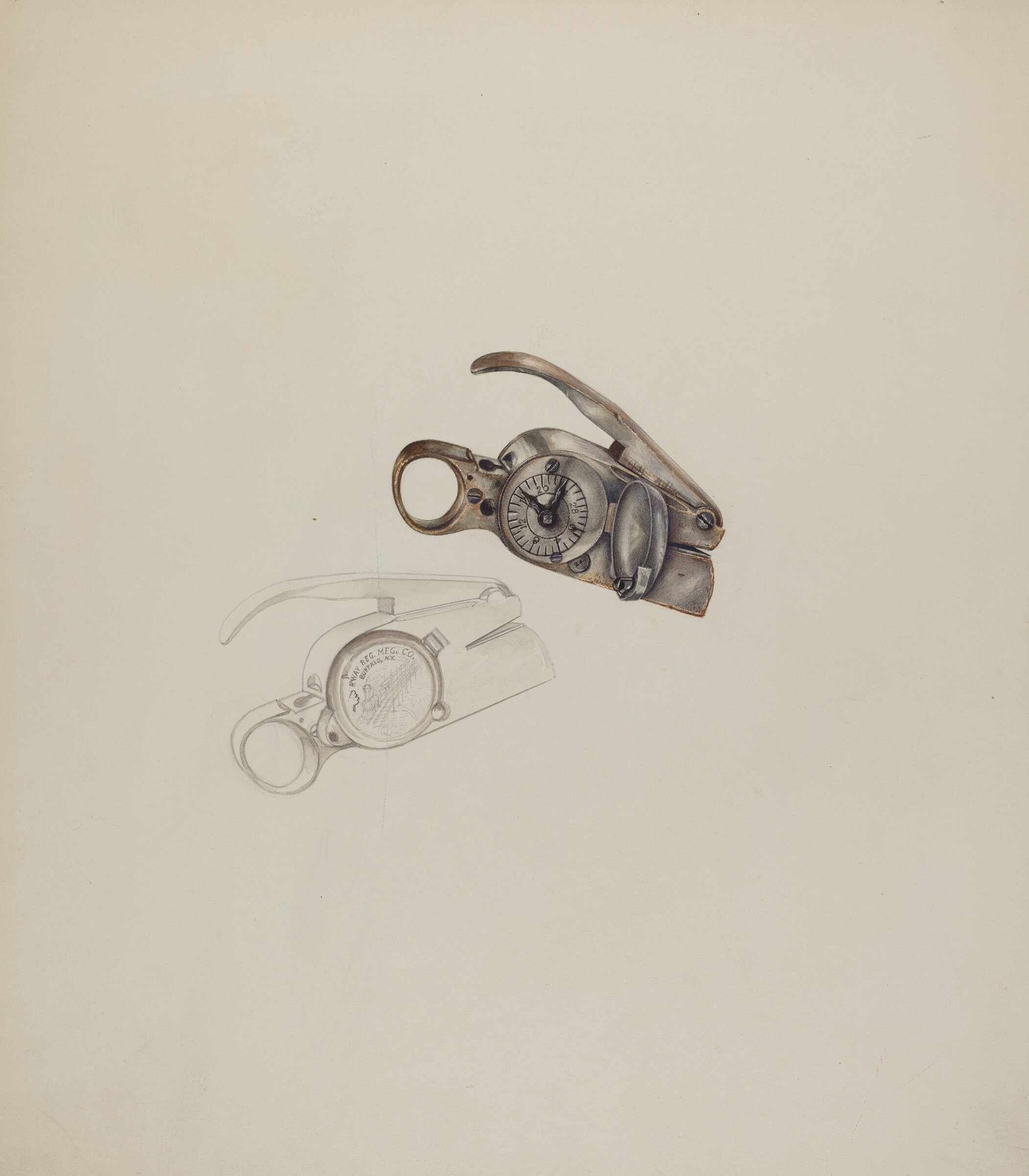 Ticket Punch, H. Langden Brown, c. 1938