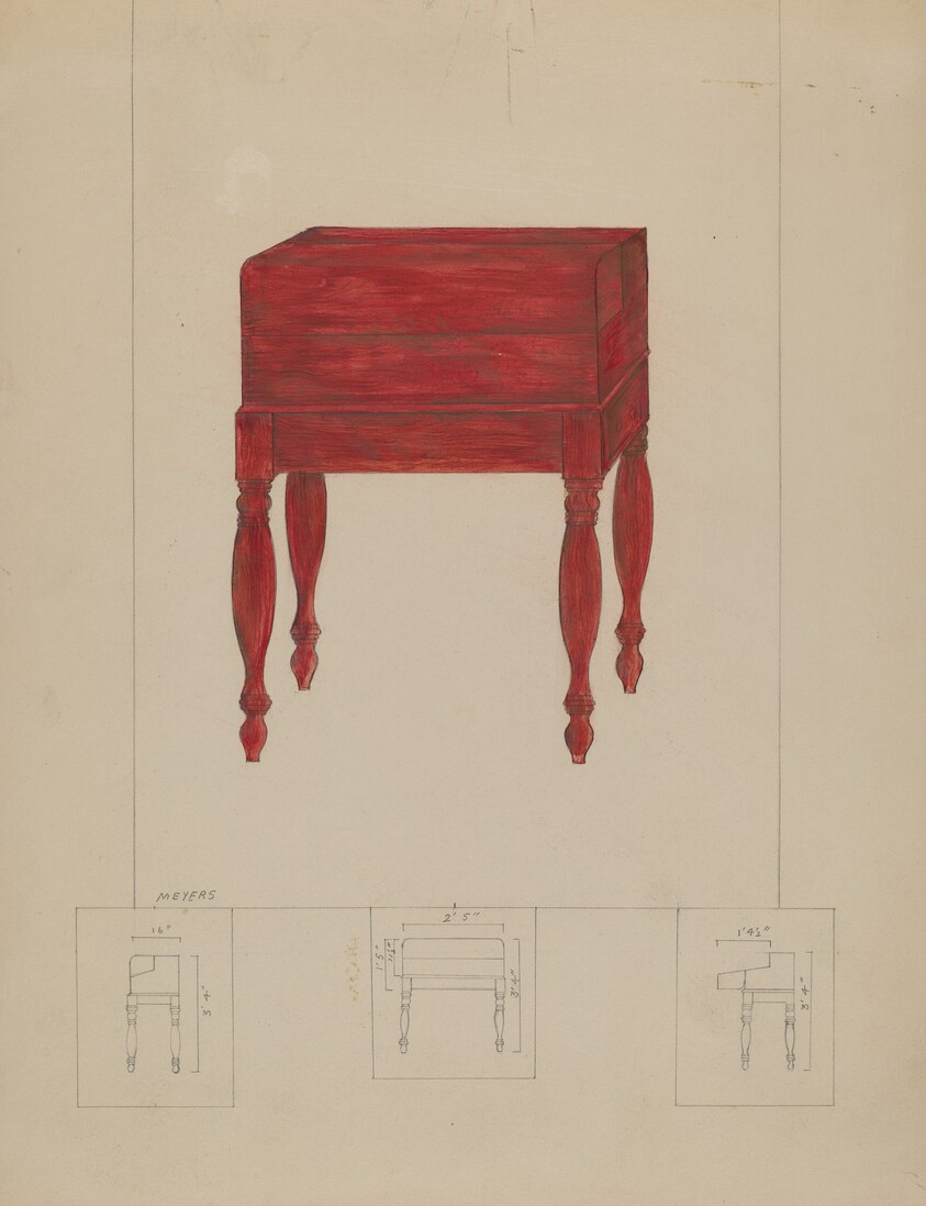 Writing Desk and Table