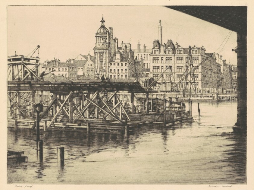 Bridging the Broomielaw, Glasgow