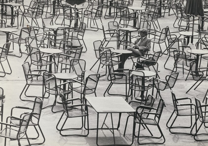 Waiting at the airport, Amsterdam