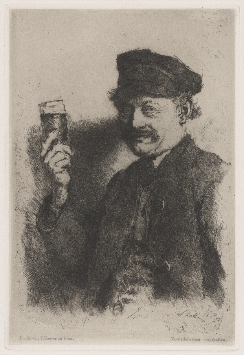 The Drinker (Portrait of Wirts Rauecker)