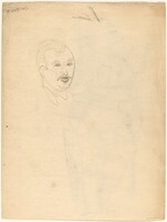 Head of a Man [verso], Mark Rothko