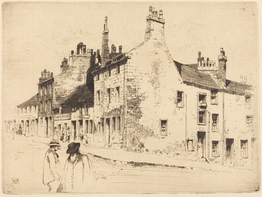 Corner of Rotten Row and Taylor Street (Glascow)