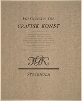 Foreningen for Grafisk Konst, Various Artists, published 1936