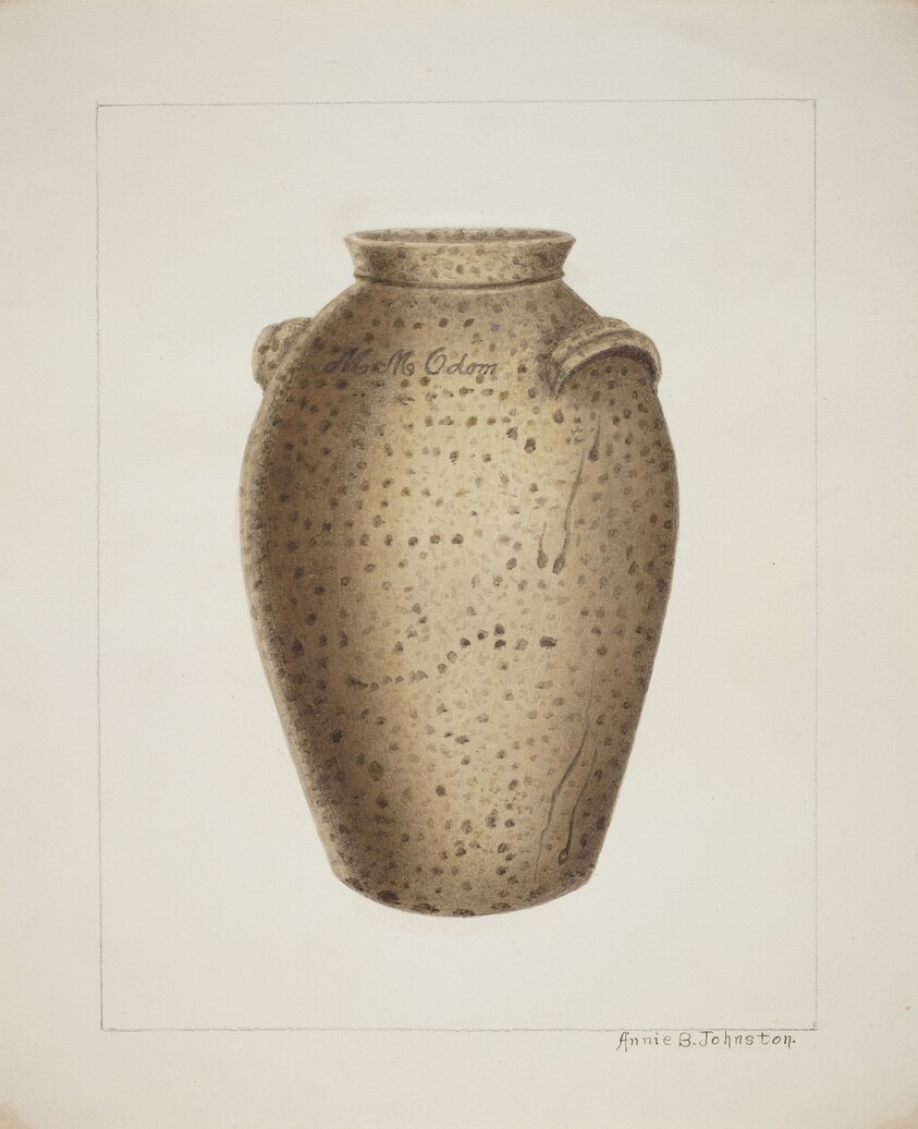 Stoneware Jar