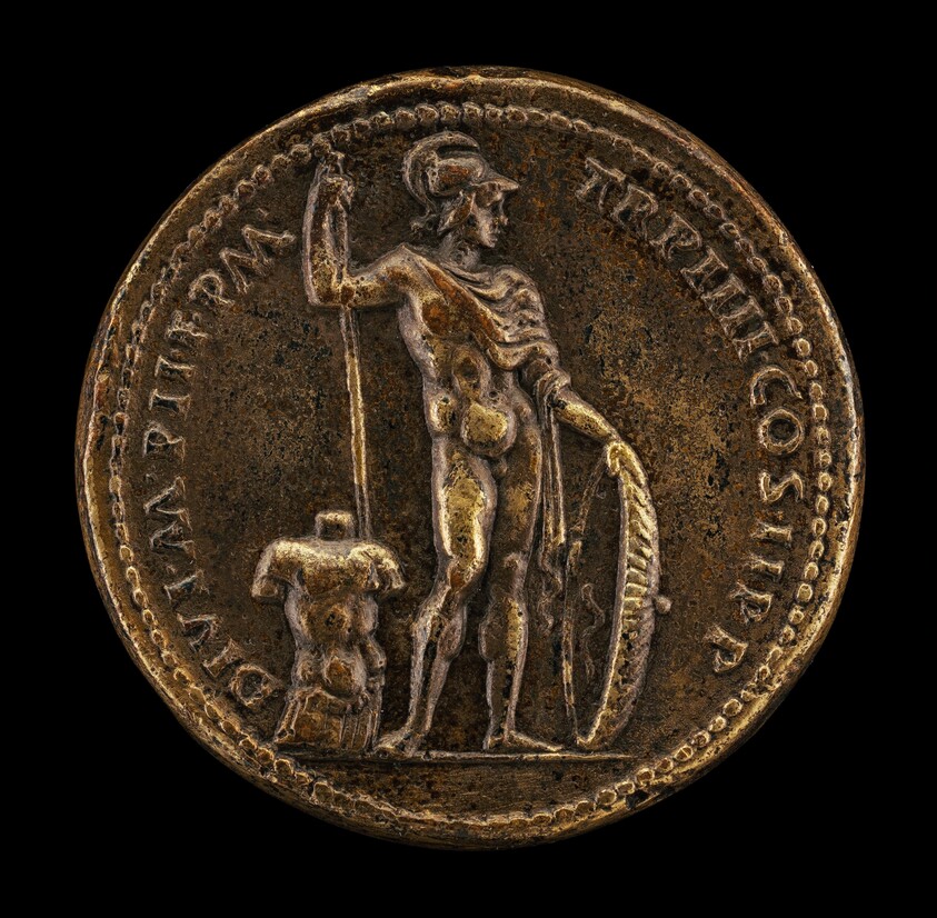 Mars Resting on a Spear and Shield [reverse]