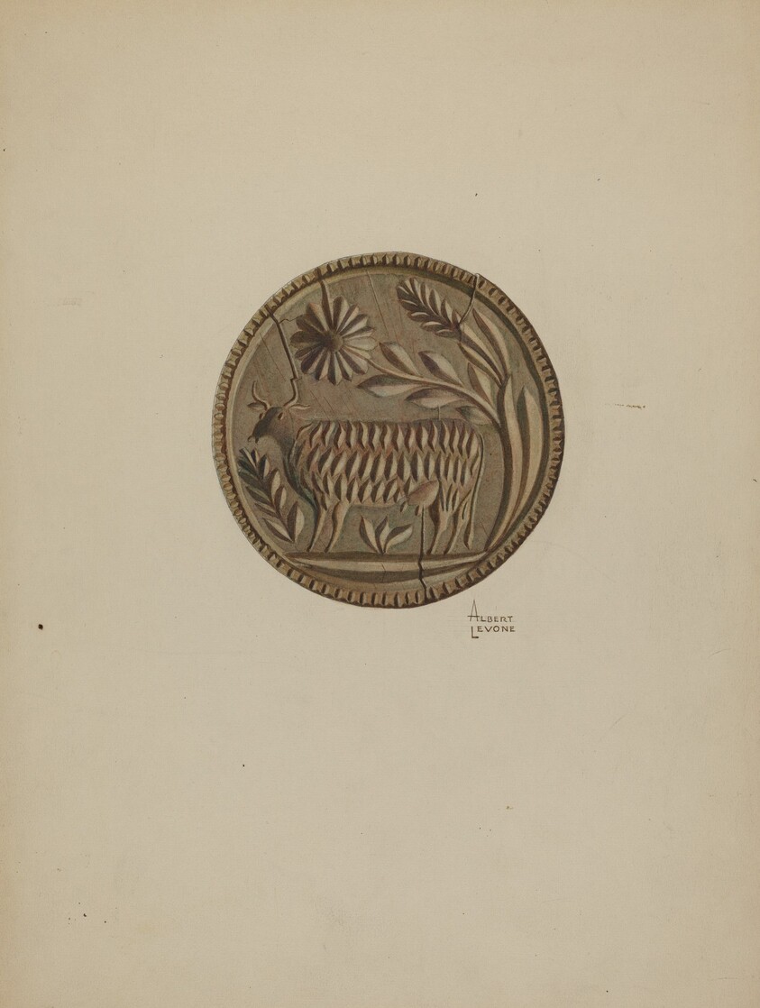 Pa. German Butter Mold