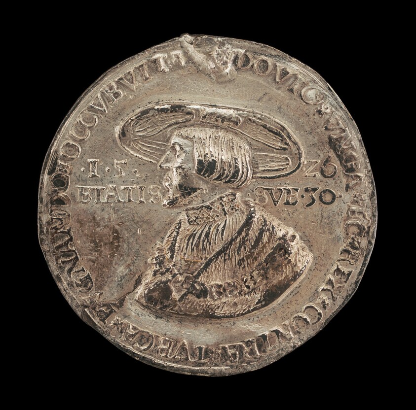 Louis II, 1506-1526, King of Hungary and Bohemia 1516 [obverse]