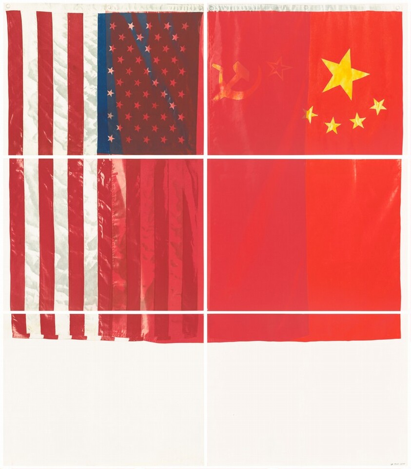 3 Flags for 1 Space and 6 Regions