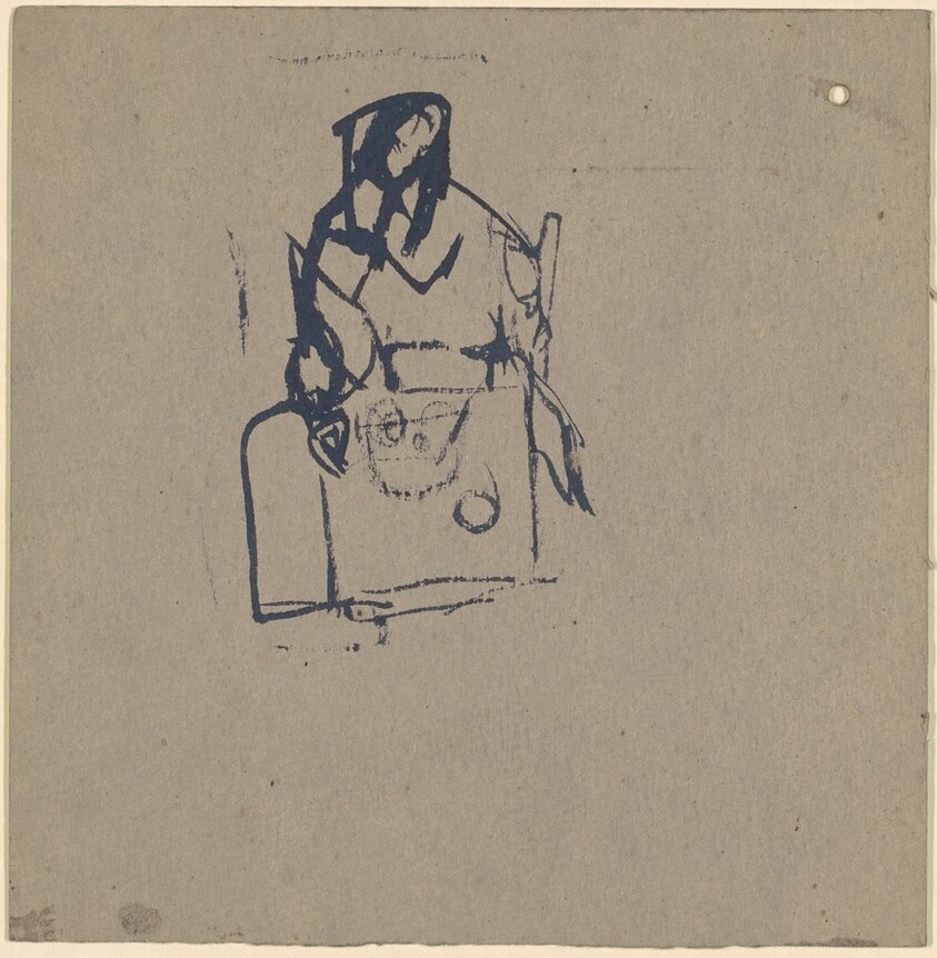 Woman at a Table