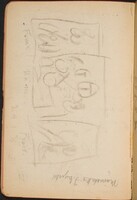 Entwurf für ein Triptychon (Sketch for a Triptych) [p. 26], Max Beckmann