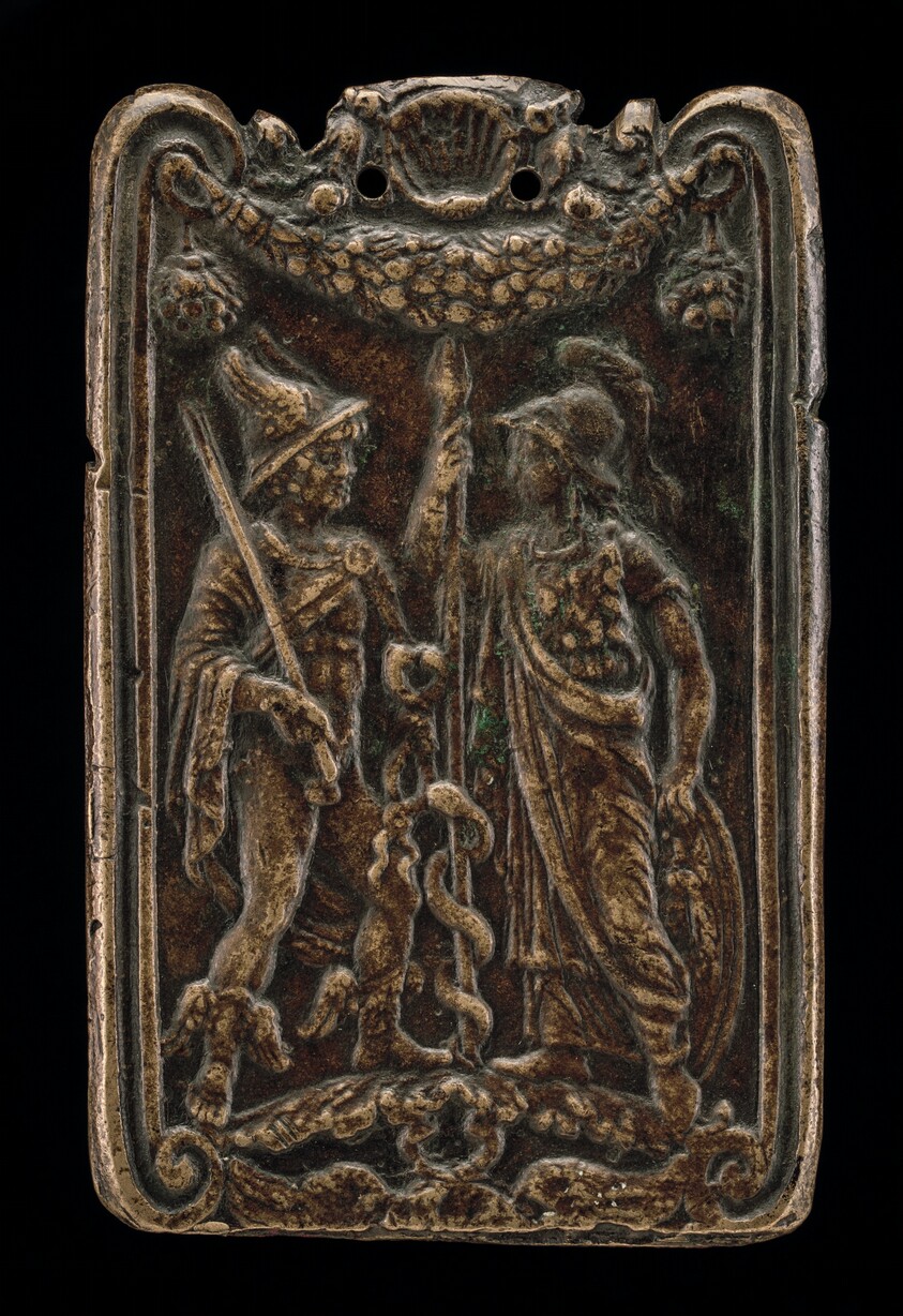 Mercury and Minerva [reverse]