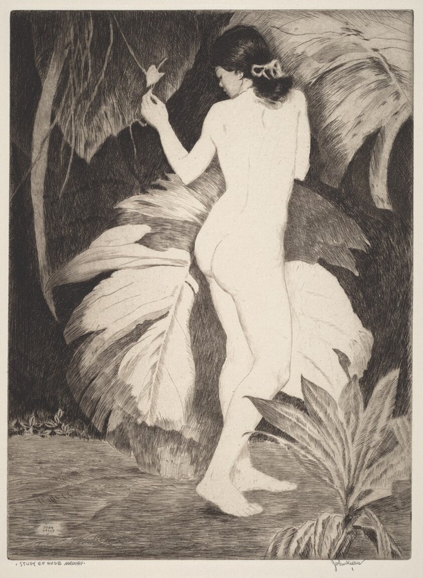 Study of Nude - Hawaii
