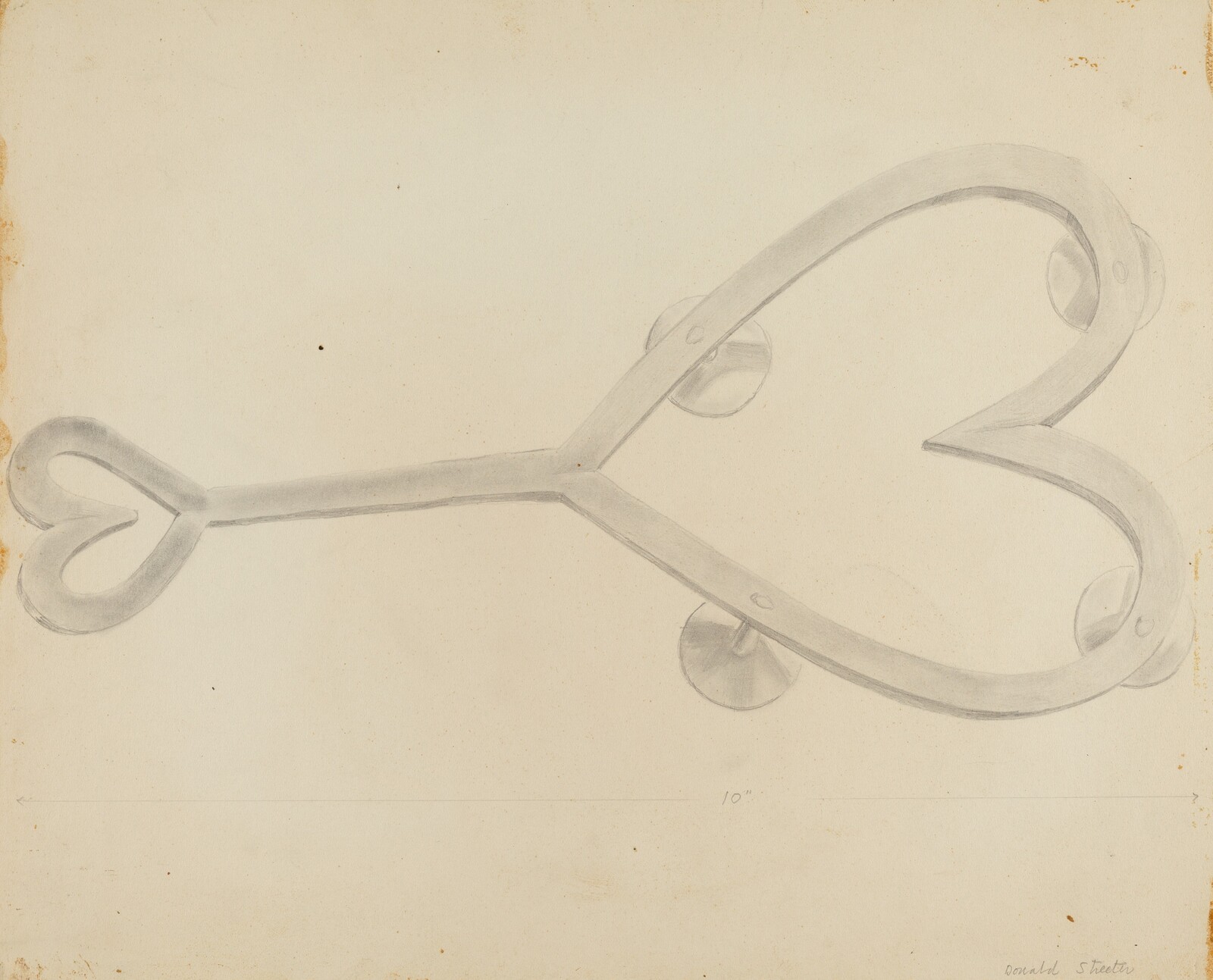 Trivet, Donald Streeter, c. 1936