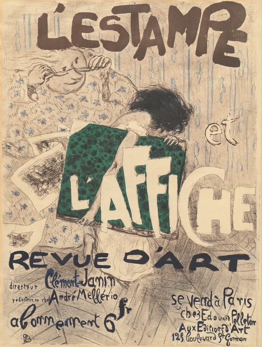 Poster for "L'Estampe et l'affiche"